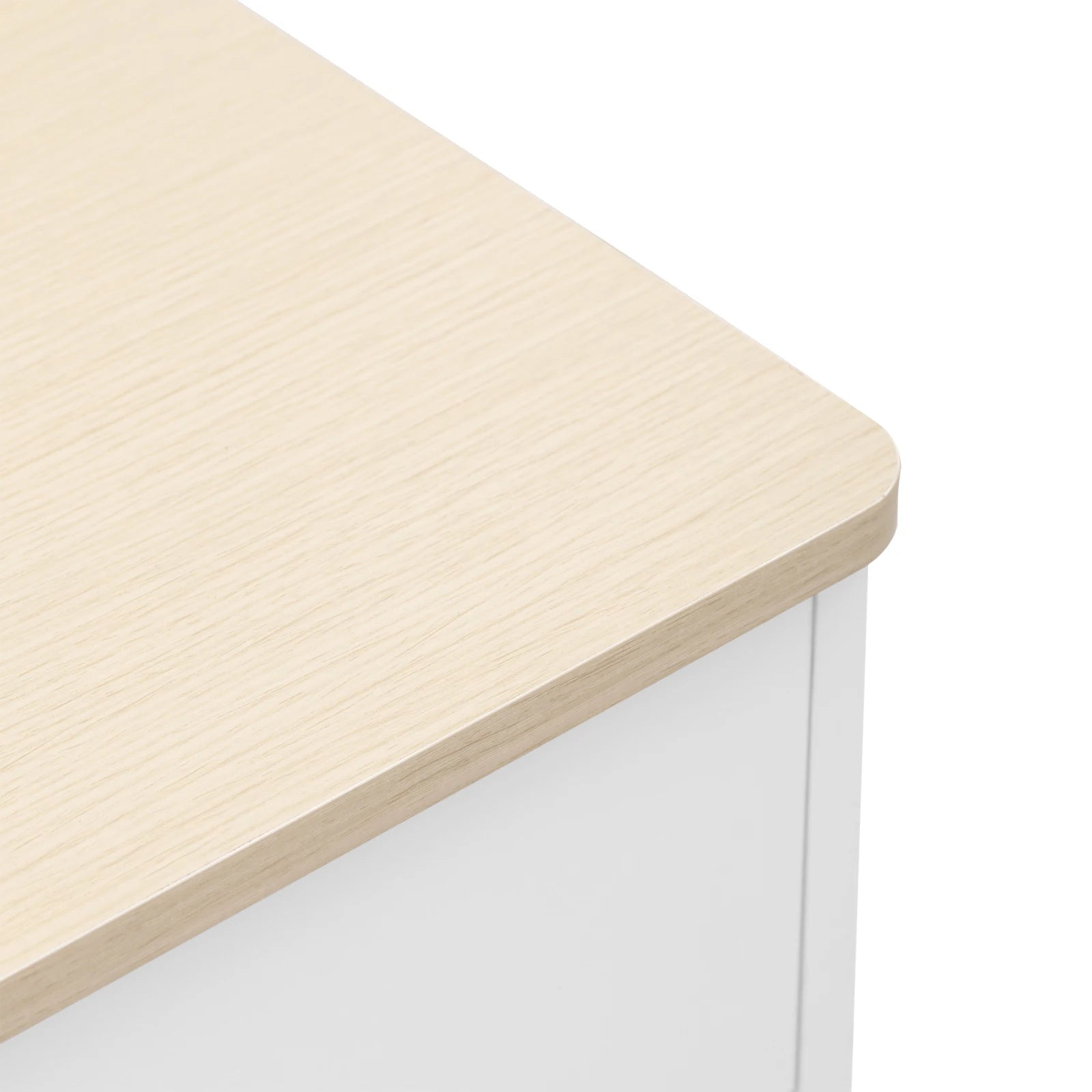 Anajqaqia Sideboard, Storage Cabinet, Multifunctional Cabinet with 4 Doors and 3 Drawers, Suitable for Living Room, White