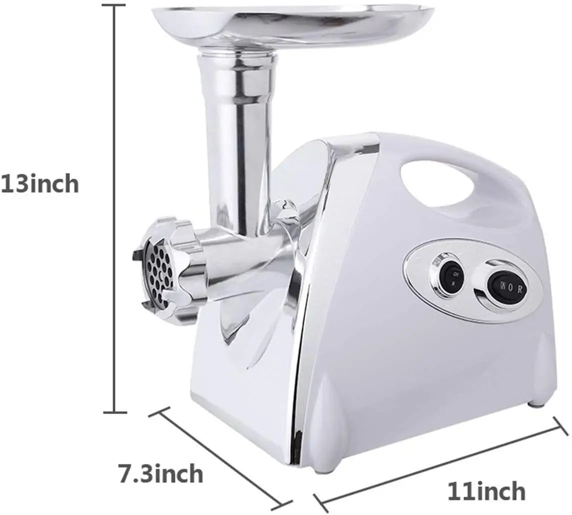 2800W Max Electric Meat Grinder fuel Heavy hard Meat Mincer Sausage grounder Stainless Steel Food Processor Sausage Stuffer