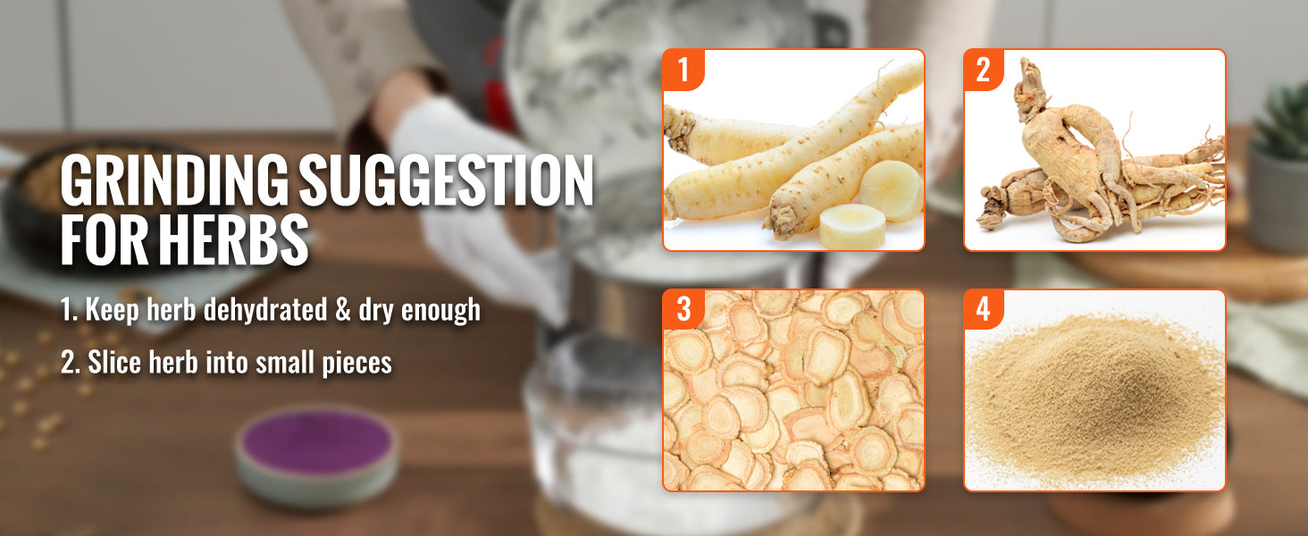 SucceBuy 150-2500g Electric Grain Mill Grinder Commercial Swing Spice Grinders for Dry Herbs Grains Spices Cereals Coffee Corn